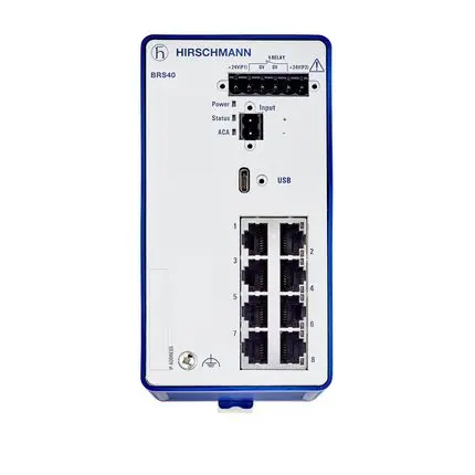 Hirschmann Ethernet-Switch 8-Port Managed Switch