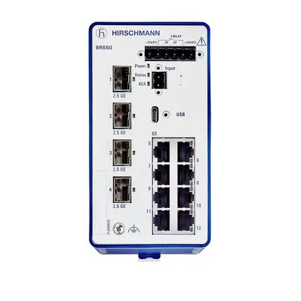 Hirschmann Ethernet-Switch 12-Port Managed 1000Mbit/s