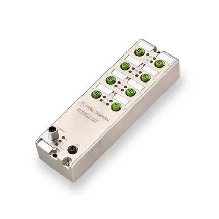 Produktfoto 1 von Hirschmann Ethernet-Switch 8-Port Speicher- und Weiterleitungsschalter Power Over Ethernet