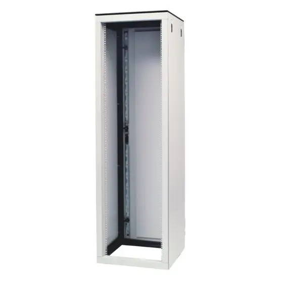 Produktfoto 1 von nVent SCHROFF Serie Varistar Server-Rack, 42 U, Stahl, RAL 7035, Schwarz RAL 7031 600 mm