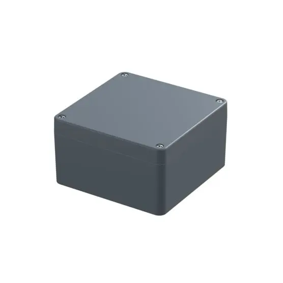 Produktfoto 1 von nVent SCHROFF IP-Pro Alu EMC; Gehäuse; Aluminium; Silbergrau; IK09 IP66, IP40 Breite 160 mm Höhe 90 mm Länge 160 mm