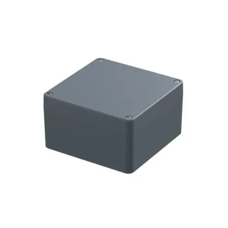 Produktfoto 1 von nVent SCHROFF IP-Pro Alu EMC; Gehäuse; Aluminium; Silbergrau; IK09 IP66, IP67 Breite 160 mm Höhe 90 mm Länge 160 mm
