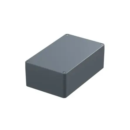 Produktfoto 1 von nVent SCHROFF IP-Pro Alu EMC; Gehäuse; Aluminium; Silbergrau; IK09 IP67 Breite 260 mm Höhe 90 mm Länge 160 mm
