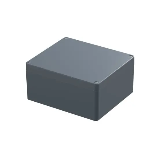 Produktfoto 1 von nVent SCHROFF IP-Pro Alu EMC; Gehäuse; Aluminium; Silbergrau; IK09 IP40 Breite 200 mm Höhe 110 mm Länge 230 mm