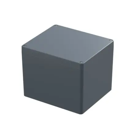 Produktfoto 1 von nVent SCHROFF IP-Pro Alu EMC; Gehäuse; Aluminium; Silbergrau; IK09 IP66, IP67 Breite 200 mm Höhe 180 mm Länge 230 mm