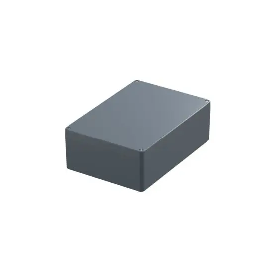 Produktfoto 1 von nVent SCHROFF IP-Pro Alu EMC; Gehäuse; Aluminium; Silbergrau; IK09 IP65 Breite 330 mm Höhe 110 mm Länge 230 mm