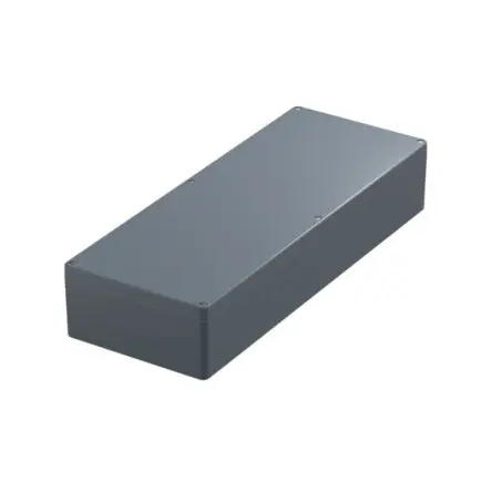 Produktfoto 1 von nVent SCHROFF IP-Pro Alu EMC; Gehäuse; Aluminium; Silbergrau; IK09 IP65 Breite 600 mm Höhe 110 mm Länge 310 mm