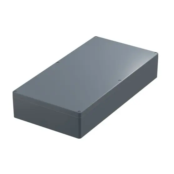 Produktfoto 1 von nVent SCHROFF IP-Pro Alu EMC; Gehäuse; Aluminium; Silbergrau; IK09 IP40 Breite 600 mm Höhe 110 mm Länge 310 mm