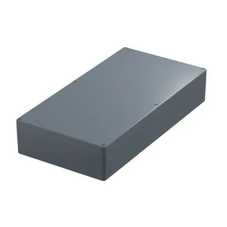 nVent SCHROFF IP-Pro Alu EMC; Gehäuse; Aluminium; Silbergrau; IK09 IP67 Breite 600 mm Höhe 110 mm Länge 310 mm