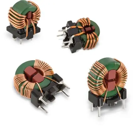 Wurth Elektronik WE-CMBNiZn 5.5 A Gleichtaktdrossel, 32 μH 10 mΩ 1500V / 100kHz, 125 °C, -40 °C Durchsteckmontage