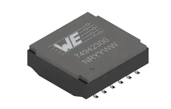 Produktfoto 1 von Wurth Elektronik Telekom-Transformator 450 μH 450mΩ -0.25dB 1:1 Oberfläche