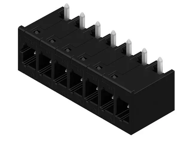 Produktfoto 1 von Weidmuller Steckbarer Klemmenblock Header 7-Kontakte 5mm-Raster