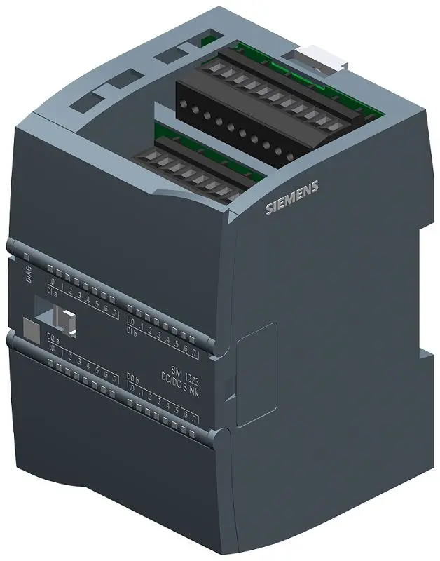 Produktfoto 1 von Siemens SIMATIC S7-1200 SPS E/A-Modul / 16 Digitaleing. für Serie SIMATIC S7-1200 24 V