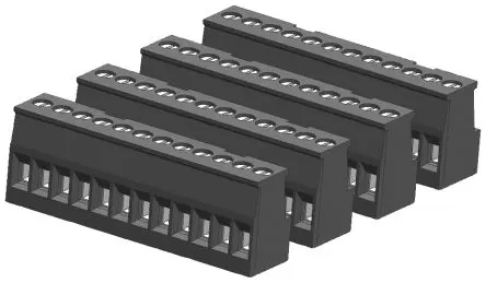 Produktfoto 1 von Siemens SIMATIC S7-1200 Printklemme, Oberfläche, 12-polig / 1-reihig