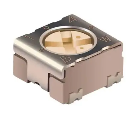 Produktfoto 1 von Bourns PVG3 1-Gang Oberfläche Trimm-Potentiometer, Einstellung von oben, 1 kΩ, 20 %, 0.25 W, Lötverbindung, L. 3.6 mm
