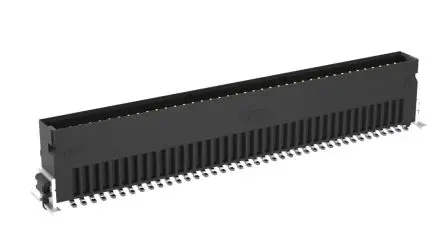 Produktfoto 1 von Fischer SMC Leiterplattenleiste Vertikal, 80-polig / 2-reihig, Raster 1.27 mm Raster Oberfläche, Kabel-Platine,
