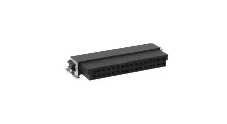 Produktfoto 1 von Fischer Leiterplattenbuchse gewinkelt Oberfläche 32-polig / 2-reihig, Raster 1.27 mm Lot