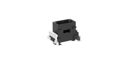 Produktfoto 1 von Fischer MiniBridge Leiterplattenleiste Vertikal, 2-polig / 1-reihig, Raster 1.27 mm Raster Oberfläche, Kabel-Platine,