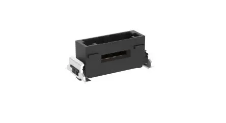 Produktfoto 1 von Fischer MiniBridge Leiterplattenleiste Vertikal, 6-polig / 1-reihig, Raster 1.27 mm Raster Oberfläche, Kabel-Platine,