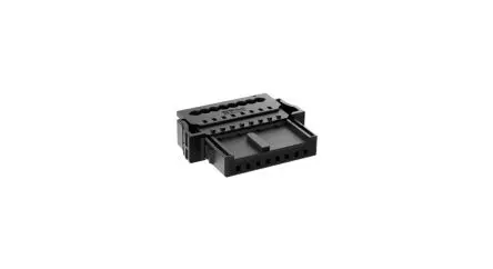Produktfoto 1 von Fischer IDC-Steckverbinder Buchse, gewinkelt, 8-polig Kabel, IDC / 1-reihig, Raster 1.27 mm