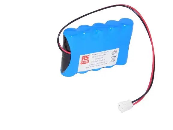 Produktfoto 1 von RS PRO RS PRO NiCd Akku, 12 V / 650 mAh
