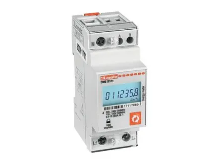 Produktfoto 1 von Lovato DMED Energiemessgerät LCD 90 mm x 35.8 mm Energiemessgerät, 7-stellig / 1-phasig