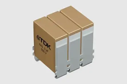 Produktfoto 1 von TDK, Flex Assembly (FA), Oberfläche Keramik-Vielschichtkondensator PLZT, 2 μF ±20 % / 500V dc, Gehäuse FA3, AEC-Q200