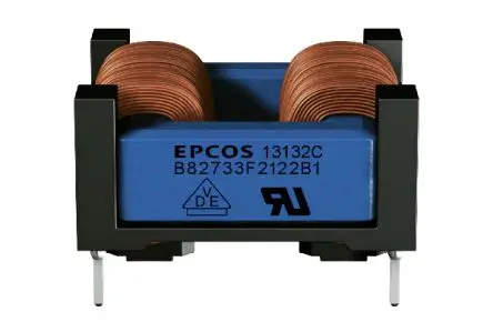 Produktfoto 1 von TDK B82733F 2.3 A Gleichtaktdrossel, 10 mH 188 mΩ, 0.188 Ω 250V / 50Hz, 40 °C, -25 °C