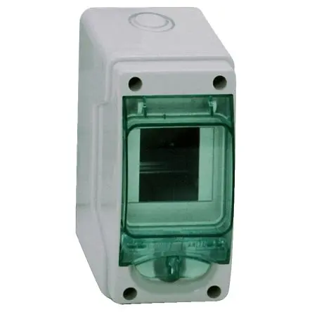 Produktfoto 1 von Schneider Electric Kaedra; Gehäuse; Polymer; Hellgrau (Gehäuse); IK09 IP65 Breite 50 mm Höhe 150 mm Länge 160 mm