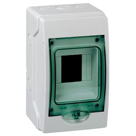 Produktfoto 1 von Schneider Electric Kaedra; Gehäuse; Polymer; Hellgrau (Gehäuse); IK09 IP65 Breite 123 mm Höhe 200 mm Länge 160 mm