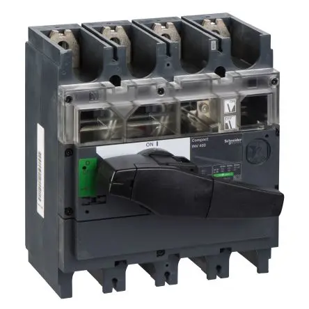 Produktfoto 1 von Schneider Electric ComPacT INV Trennschalter 4-polig Schwarz