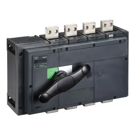 Produktfoto 1 von Schneider Electric ComPacT INS/INV Trennschalter 4-polig Schwarz
