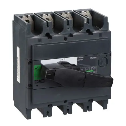 Produktfoto 1 von Schneider Electric ComPacT INS/INV Trennschalter 4-polig Schwarz