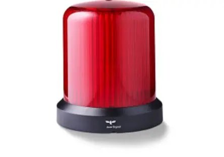Produktfoto 1 von AUER Signal RDMHP LED Mehrere LED-Signalleuchte 240V ac Rot Kabelrohre, Ø 110 mm IP66