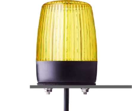 Produktfoto 1 von AUER Signal PCH LED Filament/Warnsummer, Dauer LED-Signalleuchte 24V ac/dc Gelb Basis, Ø 75 mm IP67, IP69