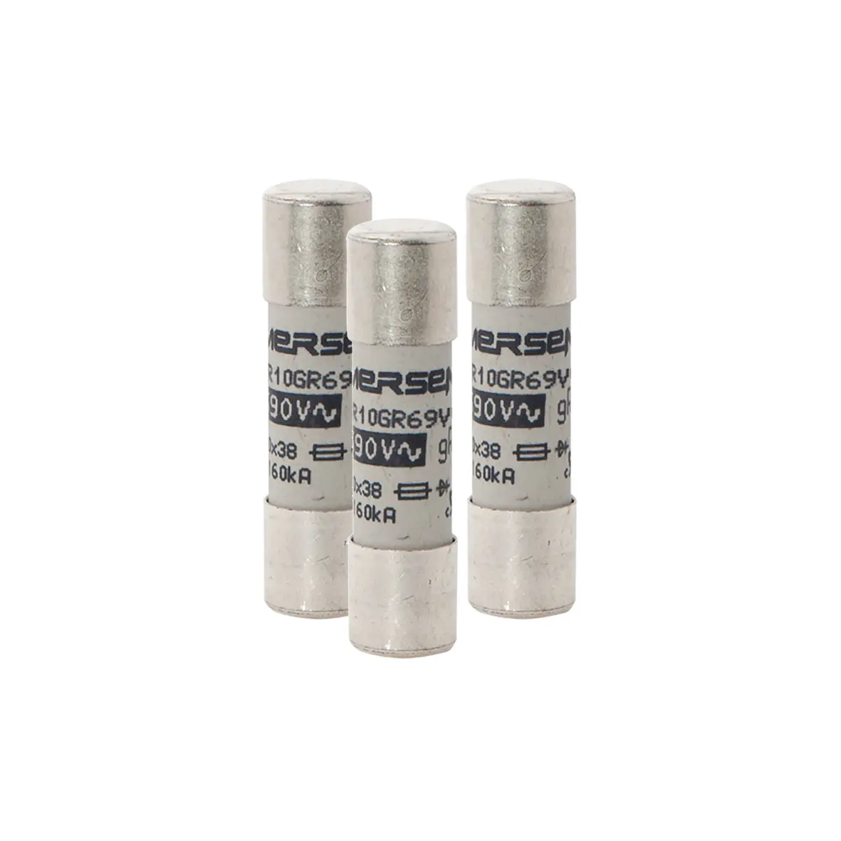 Produktfoto 1 von Mersen Protistor Patronensicherung gR / 5 A 10 x 38 mm 690 V ac Keramik