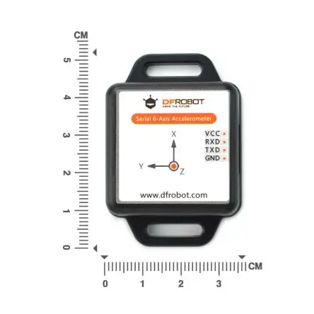 Produktfoto 1 von DFRobot Beschleunigungsmesser 6-Achsen 3.3 V 5.5V Seriell Digital