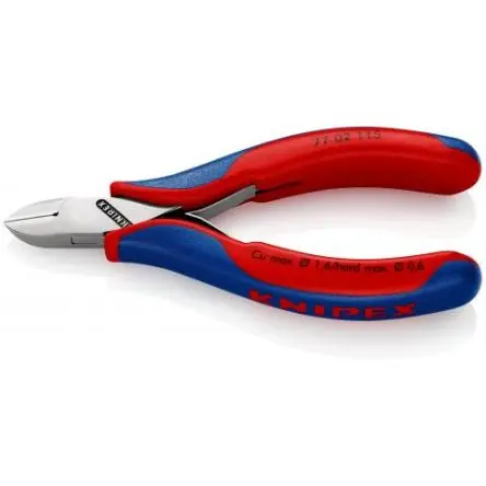 Produktfoto 1 von Knipex Knipex Kleine Fase Seitenschneider Schließer (NO) 115mm / Backen 14mm, Schneidleistung 1.6 mm