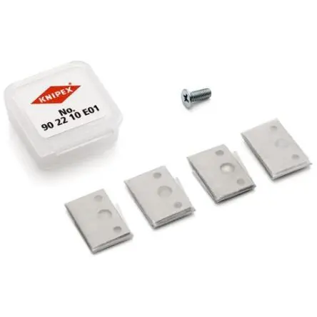 Produktfoto 1 von Knipex Schneidklinge 27 x 11 mm Flach Stahl 11 mm 8-teilig