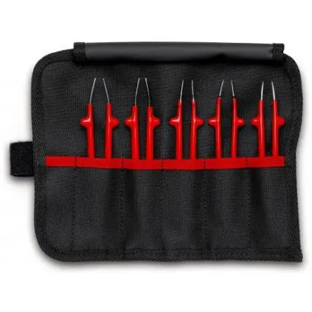 Produktfoto 1 von Knipex Edelstahl Pinzette, 130mm Antimagnetisch 1-teilig ESD-Sicherheit