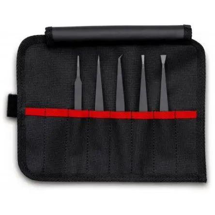 Produktfoto 1 von Knipex Kunststoff Pinzette, 115mm Antimagnetisch 1-teilig ESD-Sicherheit