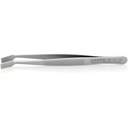 Produktfoto 1 von Knipex Edelstahl Pinzette, 120mm, Spitze Abgerundet Antimagnetisch 1-teilig