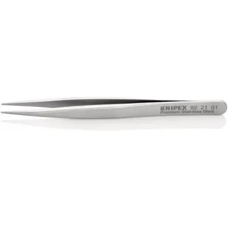 Produktfoto 1 von Knipex Edelstahl Pinzette, 120mm, Spitze Gerade Antimagnetisch 1-teilig