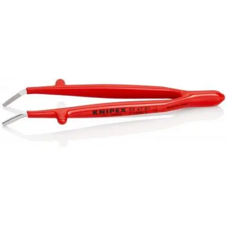 Produktfoto 1 von Knipex Edelstahl Pinzette, 142mm, Spitze Abgerundet Antimagnetisch 1-teilig