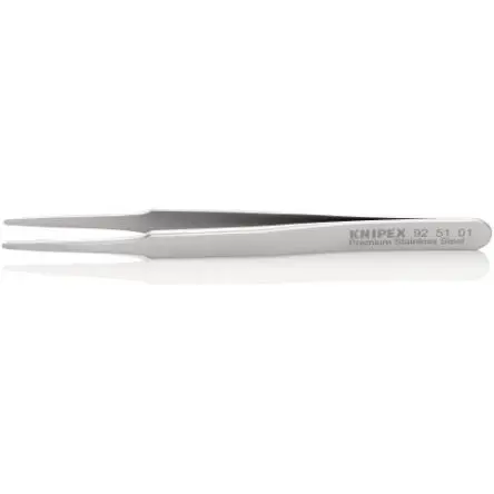 Produktfoto 1 von Knipex Edelstahl Pinzette, 120mm, Spitze Abgerundet Antimagnetisch 1-teilig