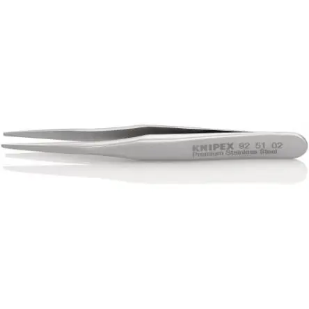 Produktfoto 1 von Knipex Edelstahl Pinzette, 70mm, Spitze Abgerundet Antimagnetisch 1-teilig