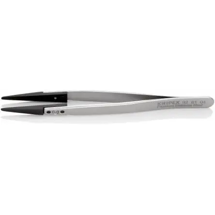 Produktfoto 1 von Knipex Edelstahl Pinzette, 130mm, Spitze Gerade Antimagnetisch 1-teilig ESD-Sicherheit