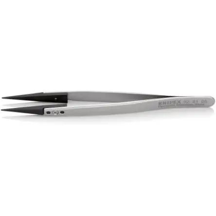 Produktfoto 1 von Knipex Edelstahl Pinzette, 130mm, Spitze Gerade Antimagnetisch 1-teilig ESD-Sicherheit