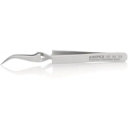 Produktfoto 1 von Knipex Edelstahl Pinzette, 115mm, Spitze Spitz Antimagnetisch 1-teilig