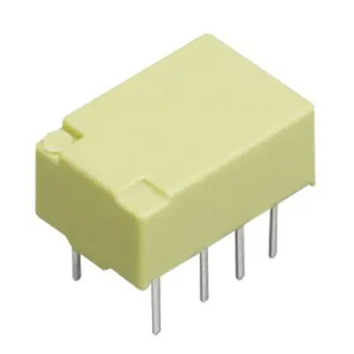 Panasonic GQ Relais ohne Verriegelung 24V dc Spule 2-poliger Umschalter Leiterplattenmontage 9.6mA 145 Ω 200 mW